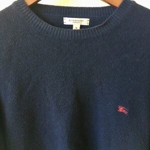 Burberry wool crew neck sweater